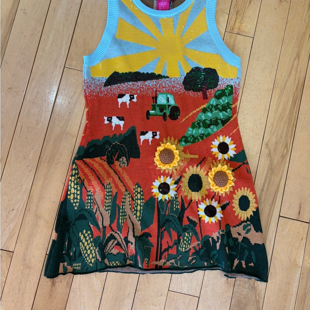 Queen of sparkles farm tank dress